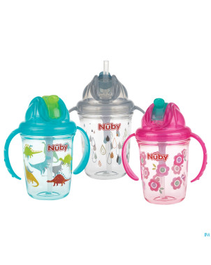 Nuby gobelet flip-it en tritan 240ml 12m+