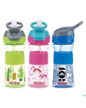Nuby gobelet sportif flip-it en tritan 360ml 3ans+