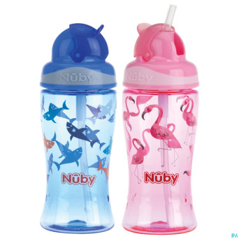 Nuby gobelet flip-it en tritan 360ml  3ans+