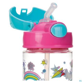 Nuby gobelet thermos en tritan 530ml rose  3ans+