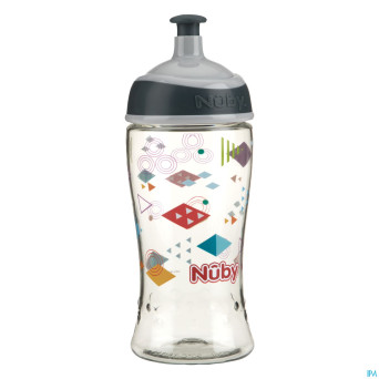 Nuby gobelet sportif pop-up tritan 360 ml  3ans+