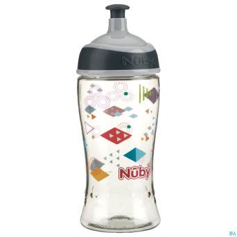 Nuby gobelet sportif pop-up tritan 360 ml  3ans+