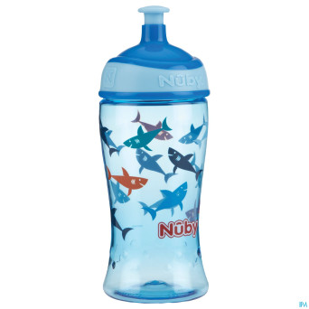 Nuby gobelet sportif pop-up tritan 360 ml  3ans+