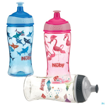 Nuby gobelet sportif pop-up tritan 360 ml  3ans+