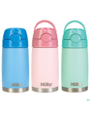 Nuby gobelet prescolaire inox 300ml  3ans+