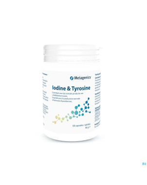 Iodine & tyrosine v2    caps  60 26188 metagenics