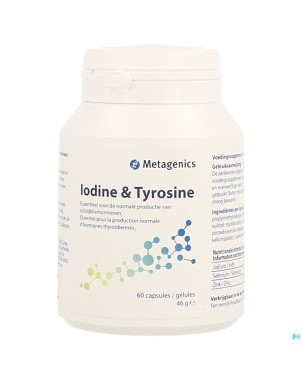 Iodine & tyrosine v2    caps  60 26188 metagenics