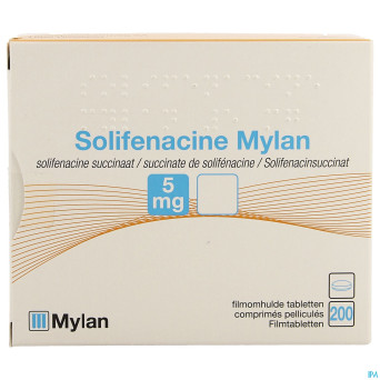 Solifenacine viatris 5mg comp pell 200