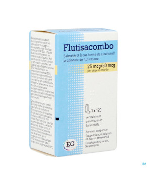 Flutisacombo 25mcg/ 50mcg aerosol 120d