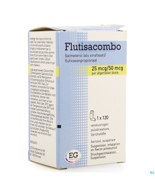 Flutisacombo 25mcg/ 50mcg aerosol 120d