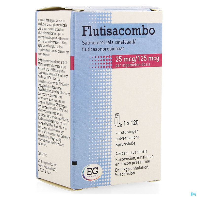 Flutisacombo 25mcg/125mcg aerosol 120d