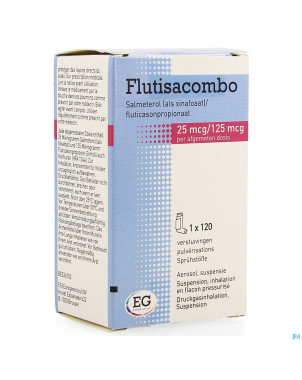 Flutisacombo 25mcg/125mcg aerosol 120d