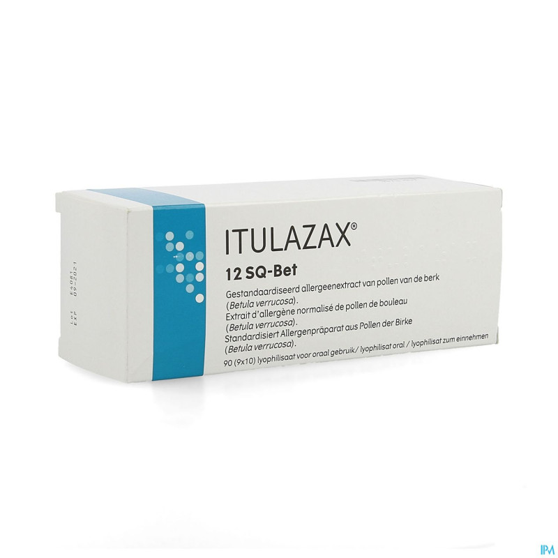 Itulazax lyophilisate sublingual    comp 90