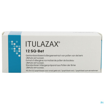 Itulazax lyophilisate sublingual    comp 90