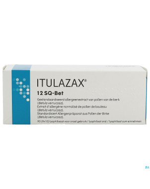 Itulazax lyophilisate sublingual    comp 90