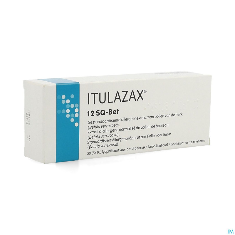 Itulazax lyophilisate sublingual    comp 30