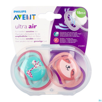 Philips avent sucette +18m air mix 1