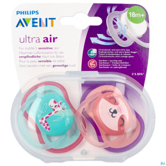 Philips avent sucette +18m air mix 1