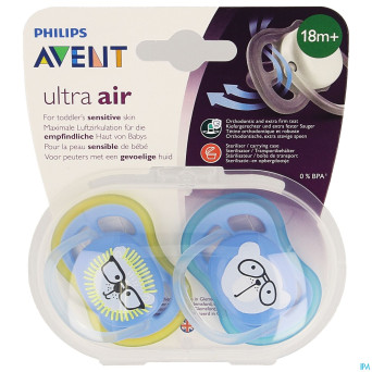 Philips avent sucette +18m air mix 2