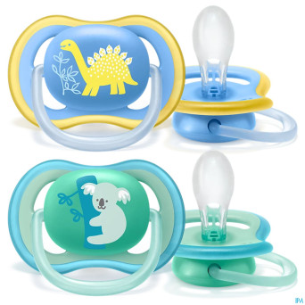 Philips avent sucette +18m air boy koala dino