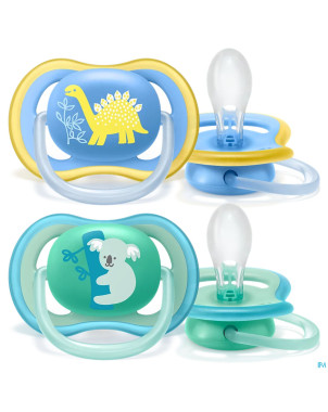 Philips avent sucette +18m air boy koala dino