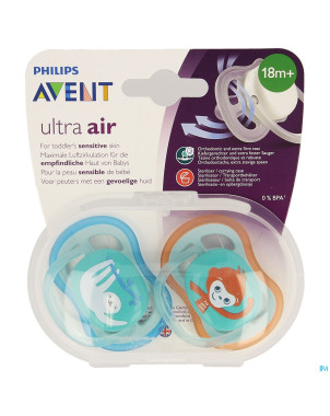 Philips avent sucette +18m air singe leopard