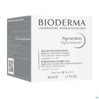 Bioderma pigmentbio night renewer pot    50ml