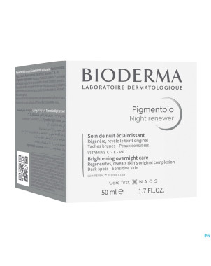 Bioderma pigmentbio night renewer pot    50ml