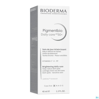 Bioderma pigmentbio daily care spf50+ tb pompe40ml