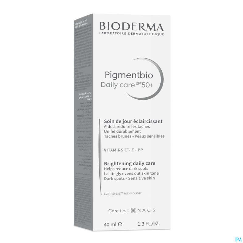 Bioderma pigmentbio daily care spf50+ tb pompe40ml