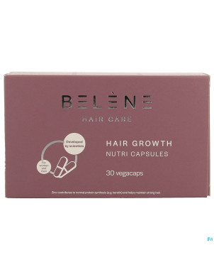 Belene hair growth nutri    caps 30