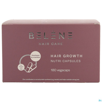 Belene hair growth nutri   caps 180