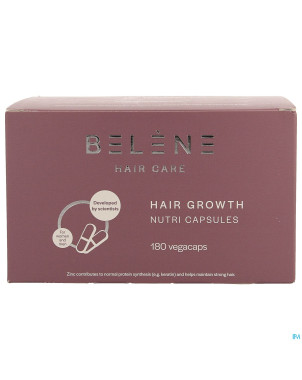 Belene hair growth nutri   caps 180