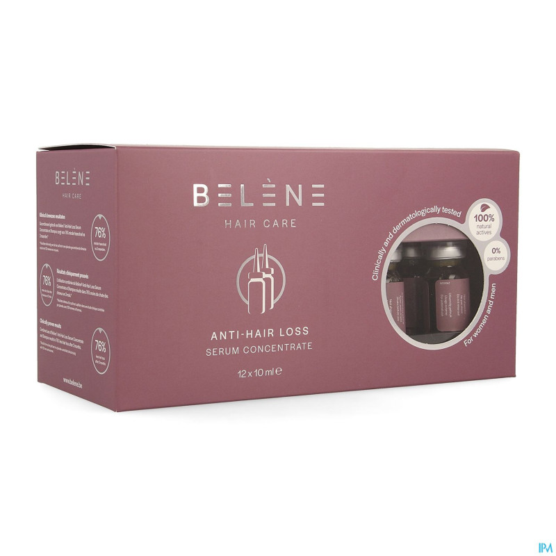 Belene a/hair loss serum concentrate    12x10ml