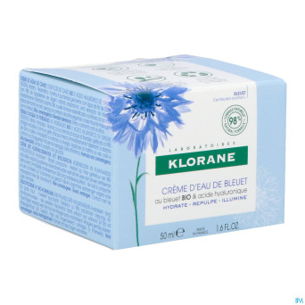 Klorane visage bleuet creme eau    50ml