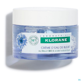 Klorane visage bleuet creme eau    50ml