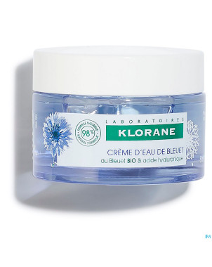 Klorane visage bleuet creme eau    50ml