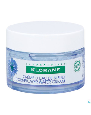 Klorane visage bleuet creme eau    50ml