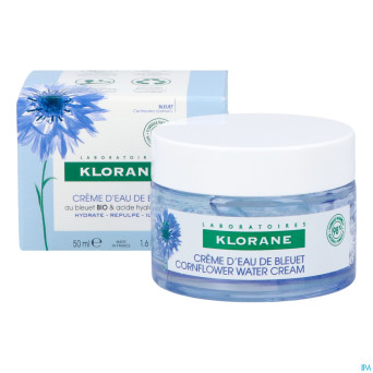 Klorane visage bleuet creme eau    50ml