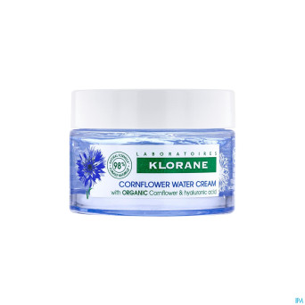 Klorane visage bleuet creme eau    50ml
