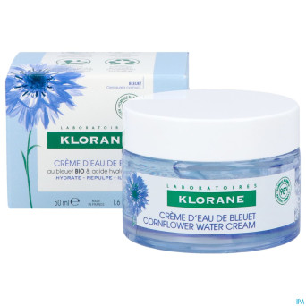 Klorane visage bleuet creme eau    50ml