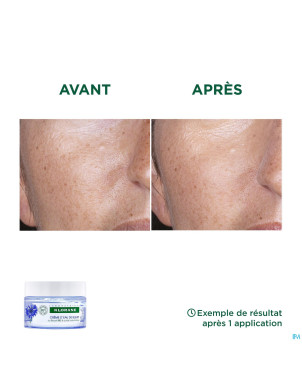 Klorane visage bleuet creme eau    50ml