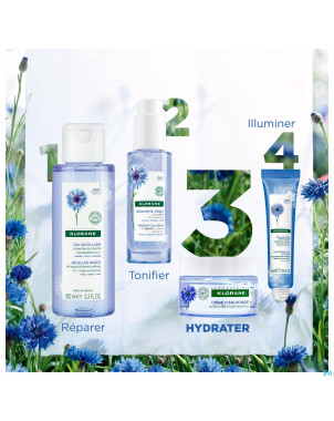 Klorane visage bleuet creme eau    50ml