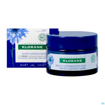 Klorane visage bleuet bain hydra nuit    50ml