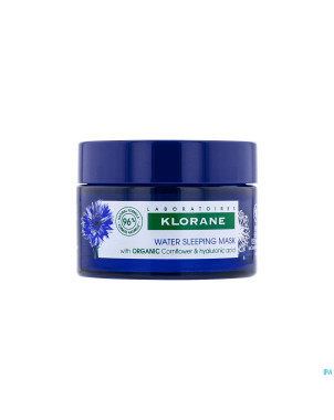 Klorane visage bleuet bain hydra nuit    50ml