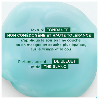 Klorane visage bleuet bain hydra nuit    50ml