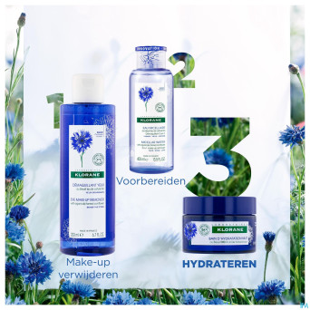 Klorane visage bleuet bain hydra nuit    50ml