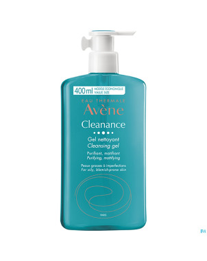 Avene cleanance gel nettoyant 400ml