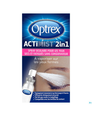 Optrex actimist double action yeux secs    10ml