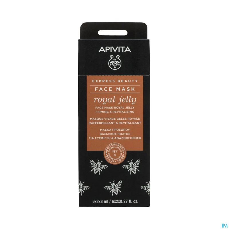 Apivita express beauty masque royal yelly  2x8ml